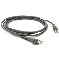 スキャナ用USBケーブル、Series A コネクタ、2.1m ストレート形状 CBA-U01-S07ZAR