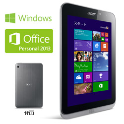 【おまけ付き】acer Iconia W4-820 WindowsタブレットPC/タブレット