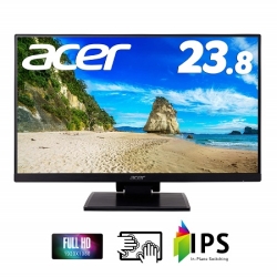 Acer タッチモニター 23.8型/1920×1080/ミニD-Sub 15ピン、HDMI 1.4/2W 