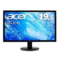 Acer　7,980円 液晶ディスプレイ 19.5型/1366×768/HDMI、D-Sub/ブラック/スピーカー：なし K202HQLAbi 【NTT-X Store】 など 他商品も掲載の場合あり
