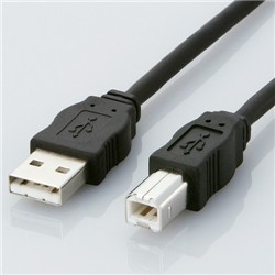 EU AB^Cv/RoHSwߏUSBP[u AB^Cv/1.5m(ubN) USB2-ECO15