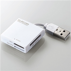 USB2.0/1.1 P[uŒ胁J[h[_/43+5fBA/zCg MR-K009WH