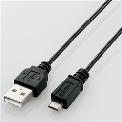 X}[gtHΉɍMicro-USB(A-MicroB)P[u/1.0m/ubN U2C-AMBX10BK