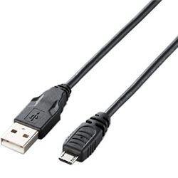 ^ubgPCpUSBP[u/USB(A)IX-USB(Micro-B)IX/1.0m/ubN TB-AMB10BK