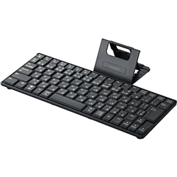 Bluetoothキーボード/Windows・Android用/9台切替/86キー/Sサイズ/ブラック TK-FBP069BK