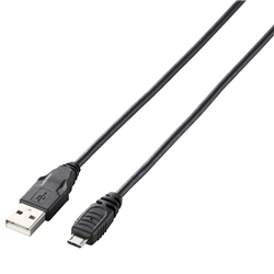 Micro-USBP[u(A-MicroB)/PlayStation 4p/1.0m/ubN GM-U2CAMB10BK