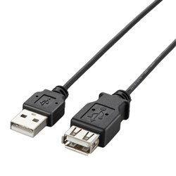 USB2.0P[u/A-AX^Cv/ɍ/0.5m/ubN U2C-EXN05BK