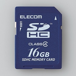 SDHCカード/Class4/16GB/法人専用/簡易パッケージ MF-FSD016GC4/H