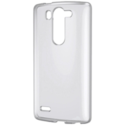LG G3 Beat用ソフトケース/透明/液晶保護フィルム付/クリア PA-LGG3UCTCR