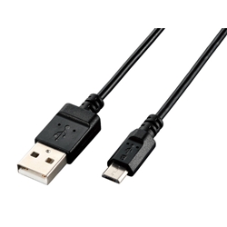 microUSBP[u/USB2.0/GRpbP[W/0.9m/ubN U2C-JAMB09BK
