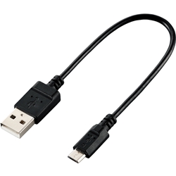 microUSBP[u/USB2.0/GRpbP[W/0.15m/ubN U2C-JAMB015BK