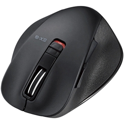 BlueLEDマウス/握りの極み/Sサイズ/Bluetooth/5ボタン/ブラック M-XGS10BBBK