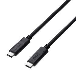 USB3.1P[u/Gen2/C-C^Cv/Fؕi/USB Power DeliveryΉ/3Ao/1.0m/ubN USB3-CCP10NBK