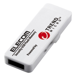 エレコム 管理ソフト対応セキュリティ機能付USBメモリー(トレンドマイクロ)/64GB/3年ライセンス/USB3.0 MF-PUVT364GM3