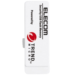 エレコム 管理ソフト対応セキュリティ機能付USBメモリー(トレンドマイクロ)/64GB/3年ライセンス/USB3.0 MF-PUVT364GM3