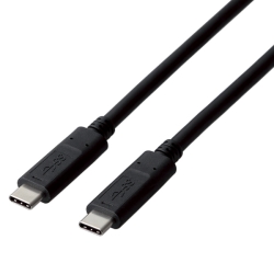 スマートフォン用USBケーブル/USB3.1(Gen1)(C-C)/認証品/2.0m/ブラック MPA-CC13A20NBK