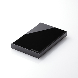 ELECOM Portable Drive USB3.0 1TB Black ELP-AED010UBK