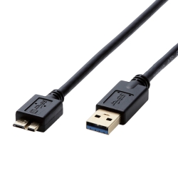 USB3.0P[u/A-microB^Cv/0.5m/ubN DH-AMB3N05BK