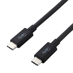 USB4P[u/C-C^Cv/Fؕi/USB Power DeliveryΉ/40Gbps/0.8m/ubN USB4-CC5P08BK