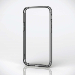 エレコム Iphone 12 Mini用ハイブリッドバンパーケース ブラック Pm 0ahvbbk Ntt X Store