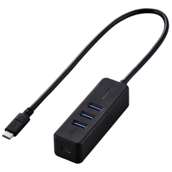 USB Type C nu/USB3.1(Gen1)/USB-AX3|[g/USB Power DeliveryΉType-C1|[g/P[u30cm/ubN U3HC-T431P5BK