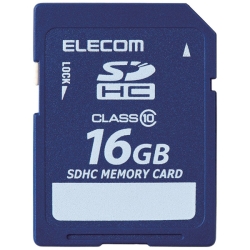 SDHCカード/データ復旧サービス付/Class10/16GB MF-FSD016GC10R