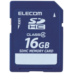 SDHCカード/データ復旧サービス付/Class4/16GB MF-FSD016GC4R