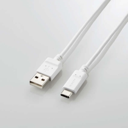 USB Type-CP[u/X}[gtHp/USB(A-C)/Fؕi/܂Ƃ܂P[u/`L/R/1.0m/zCg MPA-MAC10NWH