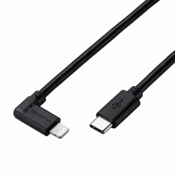 USB Type-C to LightningP[u/USB Power DeliveryΉ/LRlN^/R/1.2m/ubN MPA-CLL12BK
