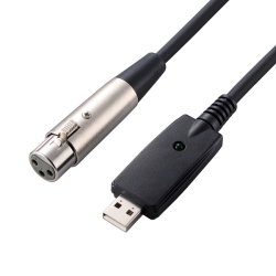 ypP[u/}CN/USB/3m/ubN DH-XLRU30BK