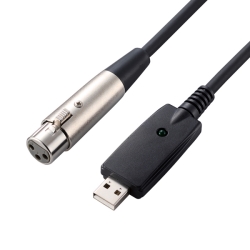 ypP[u/}CN/USB/5m/ubN DH-XLRU50BK