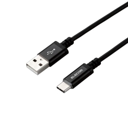 USB-A to USB Type-CP[u/LEDCgt/^b`ZT[/1.2m/ubN MPA-ACT12BK