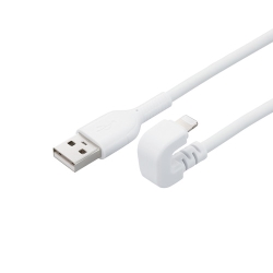 USB-A to LightningP[u/U/Ȃ߂炩/1.2m/zCg MPA-UALU12WH