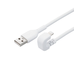 USB-A to LightningP[u/U/Ȃ߂炩/2.0m/zCg MPA-UALU20WH