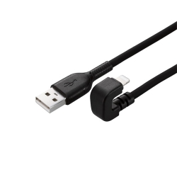 USB-A to LightningP[u/U/Ȃ߂炩/1.2m/ubN MPA-UALU12BK