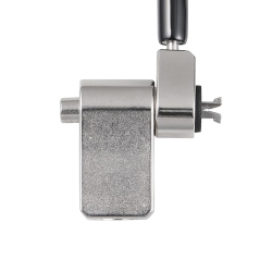 エレコム セキュリティワイヤー/マルチスロット対応(3×7mm・2.5×6mm・3.2×4.5mm)/シリンダー錠/プッシュロック方式/統一キー仕様 ESL-704ES