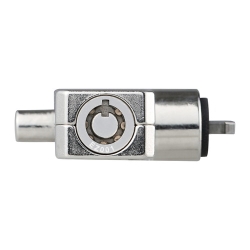 エレコム セキュリティワイヤー/マルチスロット対応(3×7mm・2.5×6mm・3.2×4.5mm)/シリンダー錠/プッシュロック方式/統一キー仕様 ESL-704ES