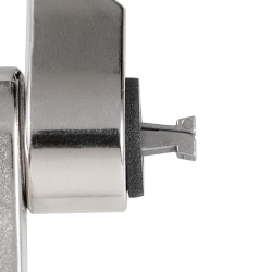 エレコム セキュリティワイヤー/マルチスロット対応(3×7mm・2.5×6mm・3.2×4.5mm)/シリンダー錠/プッシュロック方式/統一キー仕様 ESL-704ES