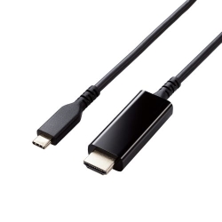 fϊP[u/USB Type-C - HDMI/~[OΉ/60Hz/ϋv/2.0m/ubN MPA-CHDMIS20BK