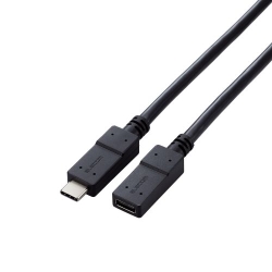 USBP[u/5Gbps/C-CX^Cv/USB Power DeliveryΉ/m[}/0.5m/ubN USB3-ECC05BK