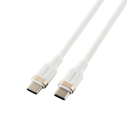 USB Type-C to USB Type-CP[u/USB Power DeliveryΉ/100WΉ/Ȃ߂炩/1.0m/zCg MPA-CC5PSSA10WH