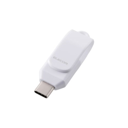 USBメモリ/USB3.2(Gen1)/Type-C/回転式/64GB/ブラック