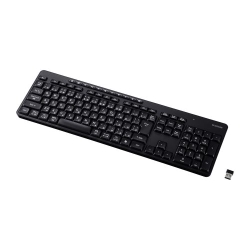 �L�[�{�[�h/����2.4GHz/�É�/�t���T�C�Y/�����u������/�u���b�N TK-QT11FDMBK