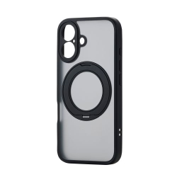 iPhone 16/�n�C�u���b�h�P�[�X/�Ɍ�/MAGKEEP/�X�^���h/�u���b�N