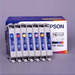 エプソン インクカートリッジ 7色パック (PM-950C用) IC7CL21 - NTT-X