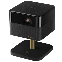 �ƒ�p�v���W�F�N�^�[/�R���p�N�g���f��/1000lm/3LED(3���FLED)/4K�G���n���X�����g/Qi�[�d�Ή�/�u���b�N�S�[���h