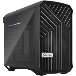 Fractal Design ミニタワー型PCケース Torrent Nano Black TG Dark