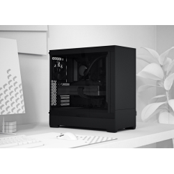 Fractal Design ミドルタワー型PCケース Pop Silent Black TG