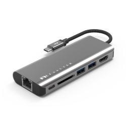 Portable 6-in-1 USB-C Hub HCM006AP2F