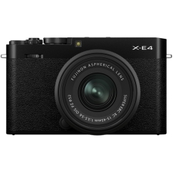 ミラーレスデジタルカメラ X-E4 レンズキット ブラック F X-E4LK-1545-B